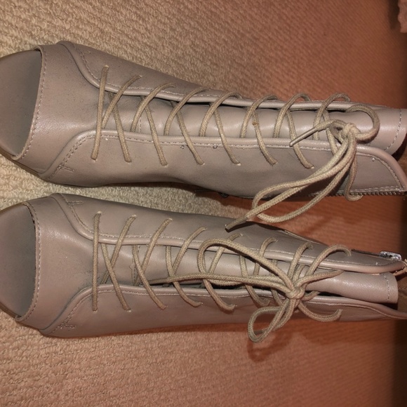 Steve Madden Open Toe Bootie - Picture 2 of 5